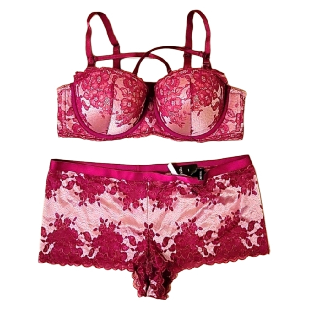 Pink Bra/Panty Set